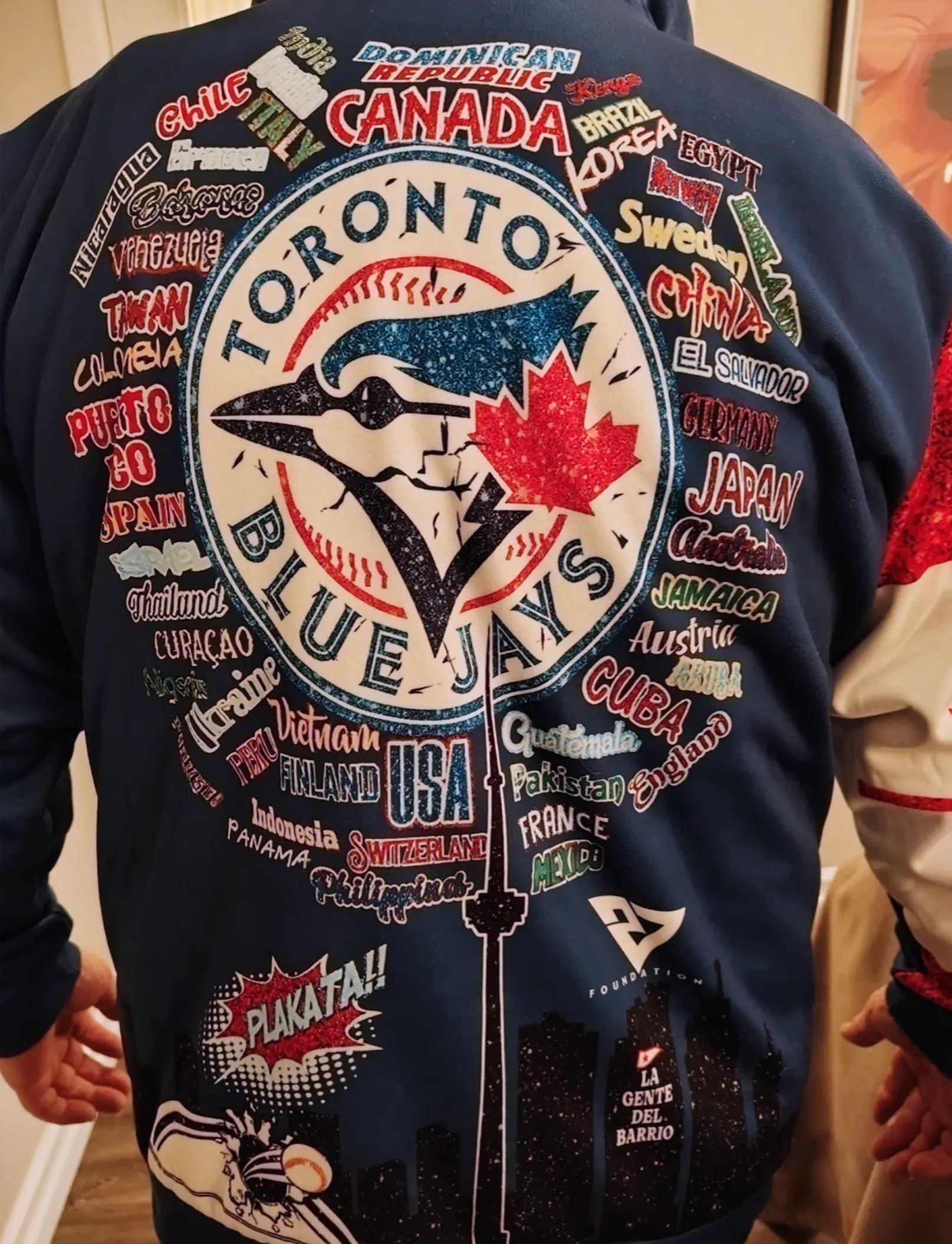 J.S. Porter in his Jays hoodie. Photographer Cheryl Porter.
